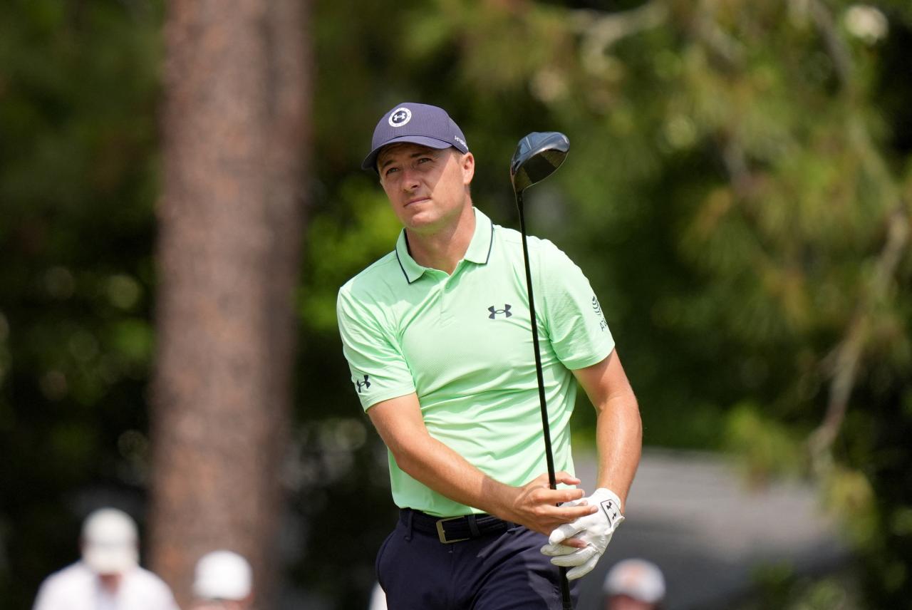 Jordan Spieth goes nuclear and vaults up leaderboard at John Deere